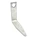 Superior Parts GH1 Single hole L shaped 3/8 Inch Aluminum hook