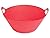Grasslands Road Red Plastic Party Drink Chiller Tub with Handles