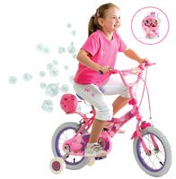 Childrens Toyshop  Toys : Barbie 12" Bubble Bike