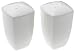 Mikasa Elegance White Salt & Pepper