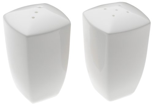 Mikasa Elegance White Salt & Pepper
