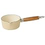 Chasseur Cast Iron Milk Pan without Lid Cream 14cm