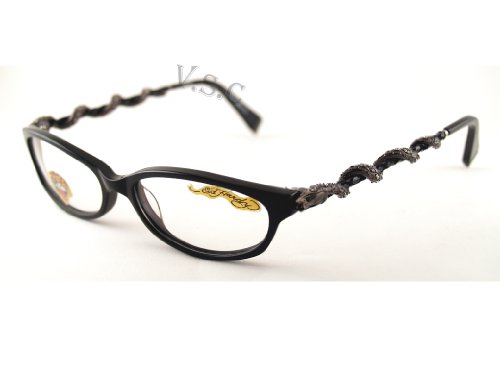 ED HARDY EHO 710 color BLACK Eyeglasses