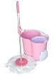 EcoGecko Eco Friendly 360 Degree Rotating Magic Mop and Spin Dry Bucket with 2 Mop Heads