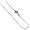 Sterling Silver 1 MM Italian Snake Chain in Sizes 7 