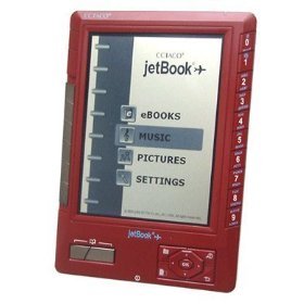 ECTACO JB-5B jetBook e-Book Reader (Burgandy) Download and read books anywhere!