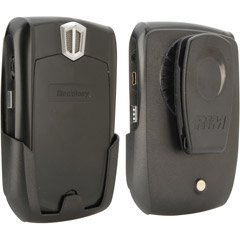 Blackberry Leather Vertical Holster with Belt Clip for 8700 Series