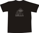 Produkt-Bild: Pema T-Shirt E447 Sch&ouml;nes T-Shirt mit farbigem Brustaufdruck - Stadt von Indien