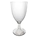 Party Essentials WINEBOX-6 Hard Plastic 1-Piece Wine Glass, 8-Ounce Capacity, Clear (Case of 48)