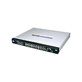 Review Linksys SRW2024P / Linksys 24-port 10/100/1000 Gigabit Switch with WebView and PoE and SNMP