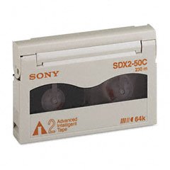 Sony SDX250C Advanced Intelligent Tape Data Cartridge 50/100 GB with Memory Chip (1-Pack)