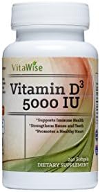 Vitamin D3 5,000 iu, 240 Softgels
