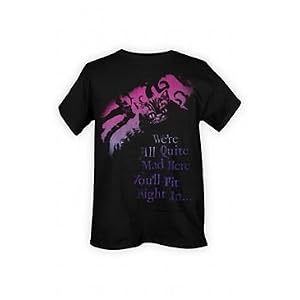 Disney Alice In Wonderland Cheshire Cat Mad T-Shirt