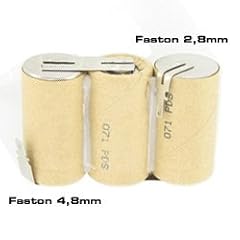 Akku passend f�r Gardena ACCU 60 mit Faston 2,8 und 4,8mm