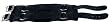Genuine Leather Bracelet - Length: 9" - Width: 55 mm Black Genuine Leather Bracelet - Length: 9" - Width: 55 mm Black