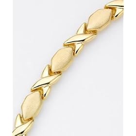 14k Gold Hugs-n-Kisses Bracelet