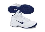 Nike THE OVERPLAY VI Men's Basketball Shoe (13 D(M) US, White/White/Midnight Navy)