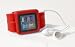 Nanotch Protective Wrist Watch Strap for Apple iPod Nano (6th Gen.) - Red