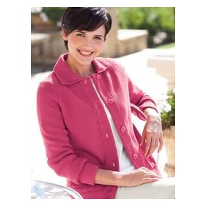 Buy Petite Acorn Textured-Yarn Cardigan Sweater by Appleseeds