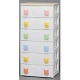 アイリスオーヤマ プーさん・キッズチェスト(6段) PHG-556H