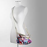 Coach Poppy Glam Groovy Shoulder Crossbody Bag Purse 13834 Multi