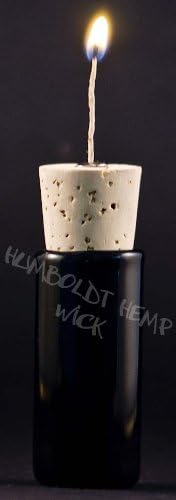 Humboldt Organic Hemp Wick Dispenser + 50 Feet of Hemp Wick (Black)