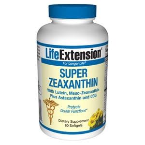 Life Extension - Super Zeaxanthin W/Lutein, Meso - Zeaxanthin, 60 softgels picture Life Extension - Super Zeaxanthin W/Lutein, Meso - Zeaxanthin, 60 softgels picture