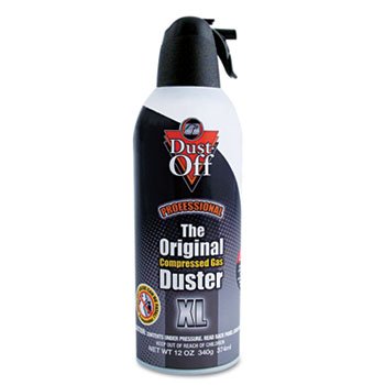 New-Dust-Off DPSXL12 - Disposable Compressed Gas Duster, 12 oz Can - FALDPSXL12
