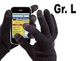 Produkt-Bild: Touchscreen-Handschuhe kapazitiv "L" f&uuml;r iPad, iPhone, iPod Touch u.a.