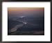 Aerial over Maryland, Virginia and West Virginia at Harpers Ferry National Geographic Collection Framed Art Poster Print by Kenneth Garrett, 22x18