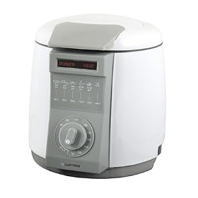 Lloytron E813WH 1Ltr Mini Compact Deep Fat Fryer White