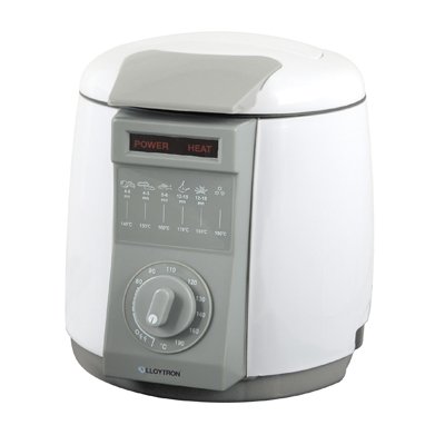 Lloytron E813WH 1Ltr Mini Compact Deep Fat Fryer White
