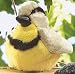 Western Meadowlark - Audubon Plush Bird (Authentic Bird Sound)
