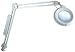 Slimline Magnifying Lamp - White
