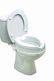 Drive Medical 12064RETAIL 4-inch Raised Toilet Seat without Lid