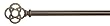Umbra Celtic 28 to 48-Inch Curtain Rod, Antique Bronze