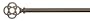 Umbra Celtic 28 to 48-Inch Curtain Rod, Antique Bronze