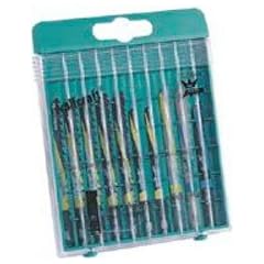 Unimet Stichs�ge-Blatt Hartmetall Box  10-Teilig