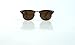 Bamboo Designer Brown Clubmasters Sunglasses with Wooden Case By Zen Sunglasses