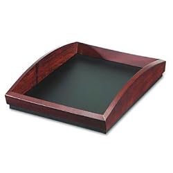 Rolodex Executive Woodline II Front Loading Desk Tray