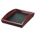Rolodex Executive Woodline II Front Loading Desk Tray