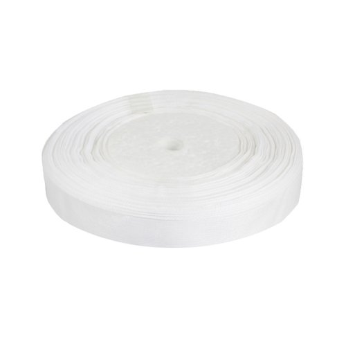 OurWarm White 3/8″ (9mm) Sheer Organza Ribbon for Birthday Party/Craft/Wedding Favors Scrapbooking Decor 50yard(150FT)