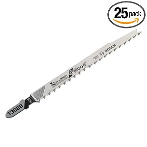 Bosch T308B25 4-1/2-Inch EC HCS T-Shank JSB, 25-Pack