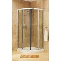 SWIRL Top of the Range Quadrant Shower Enclosure. 800x800mm. Sliding Doors