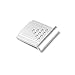 DSLRKIT Metal Universal Hot Shoe Cover for Canon Nikon Pentax Fuji Camera, Silver