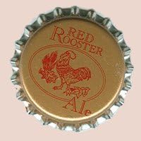 Hope Brewing - Red Rooster Ale - Brewery Bottle Crowns - Set of 5