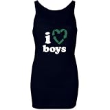 I Recycle Boys: Custom Junior Fit Jersey Spaghetti Strap Tank Top