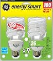 SW100 CFL 26W MINI-SPIRAL BULB PACK:2/CARD SIZE:26 WATT