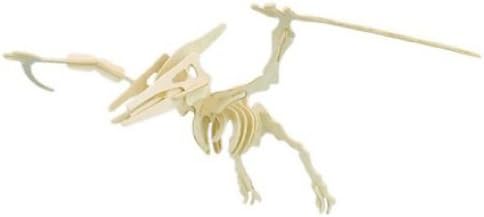 Woodcraft Construction Kit Fsc Pterodactyl Dinosaur Building Wooden Model Game by Quay Imports