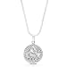 Bling Jewelry Sterling Silver Zodiac Virgo Large Disc Pendant with 18" Coreana Chain Bling Jewelry Sterling Silver Zodiac Virgo Large Disc Pendant with 18" Coreana Chain